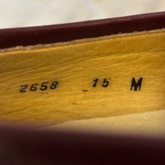 Bragano by Cole Haan Vintage Mahogany Leather Penny Loafer Dress Shoes Men's 15 - Picture 14 of 14